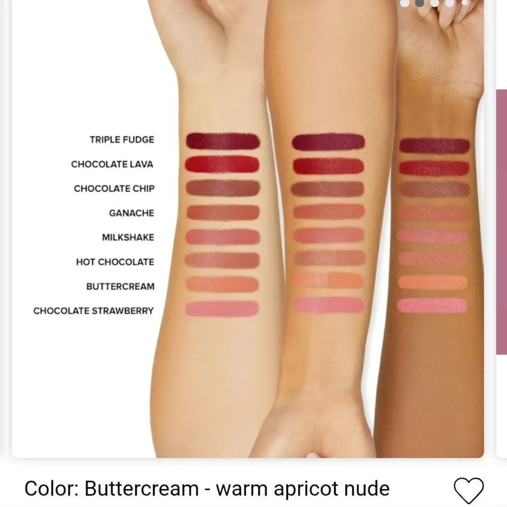 Too Faced Cocoa Bold Buttercream Lipstick NWT
